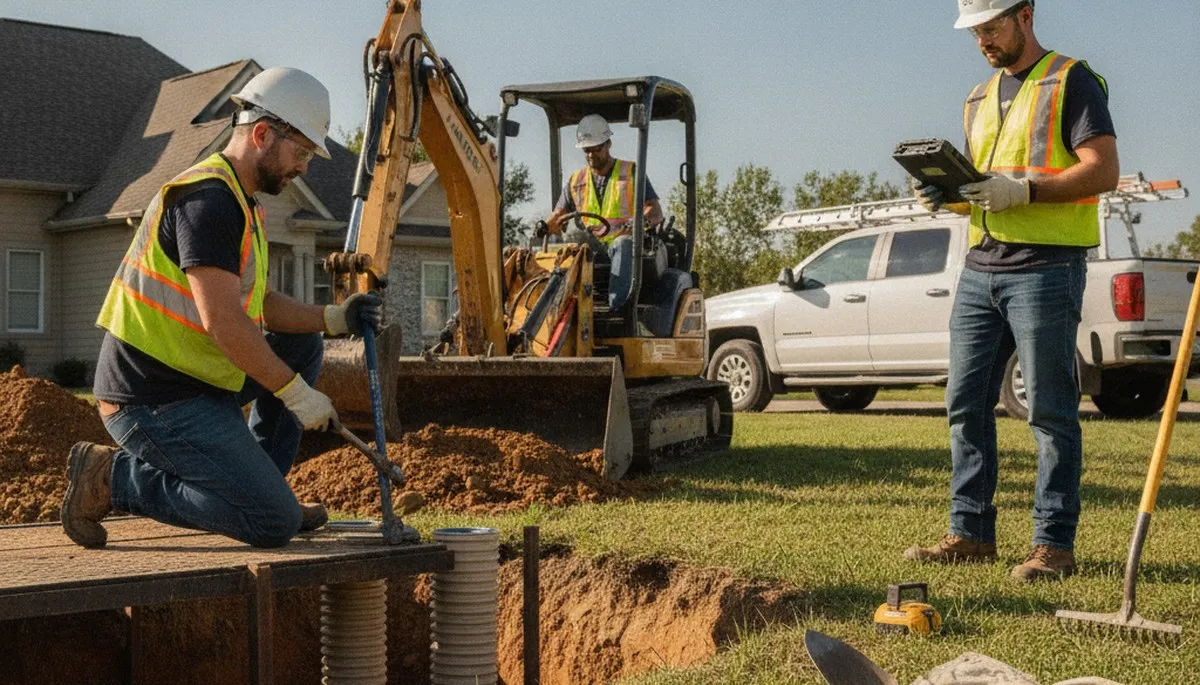 Septic repair service for Jacksonville, FL homes with inspection and pump system maintenance